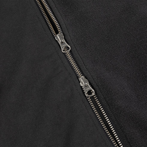 Dime Reverse French Terry Zip Hood Sweat A Capuche Zip - Vintage Black - Streetart.fr